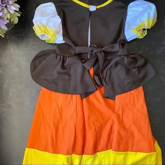 Candy Corn Baby Girl Costume Sz Toddler 3-4 yrs - Picture 4 of 10
